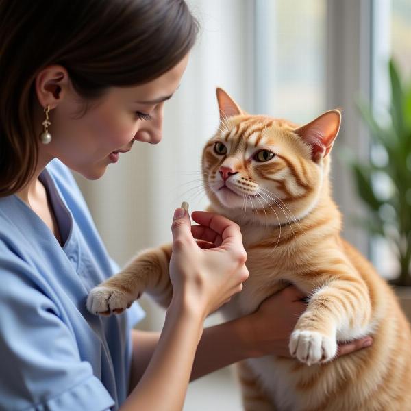 Administración de Prednisona en Gatos