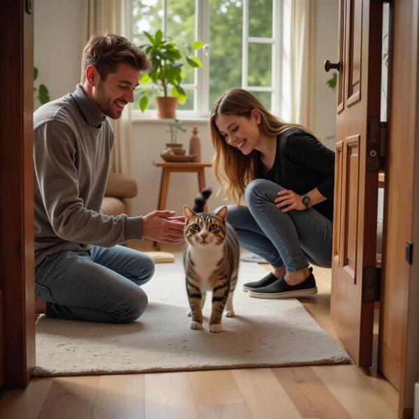 Adopción de un gato desde un cat café: un nuevo hogar