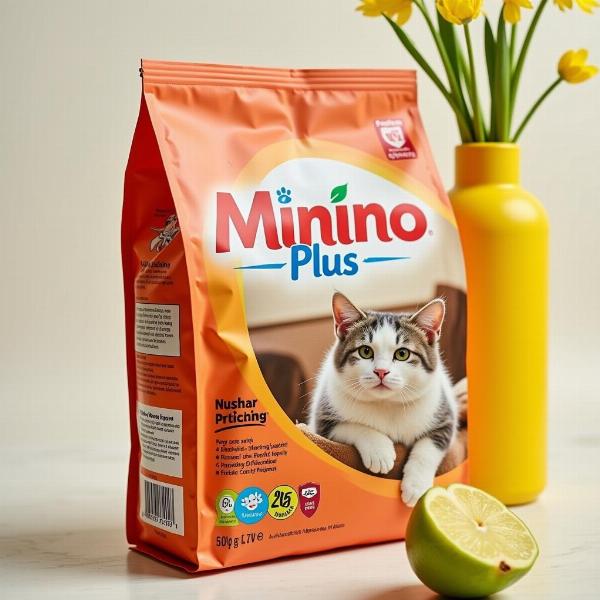 Bolsa de alimento para gato Minino Plus