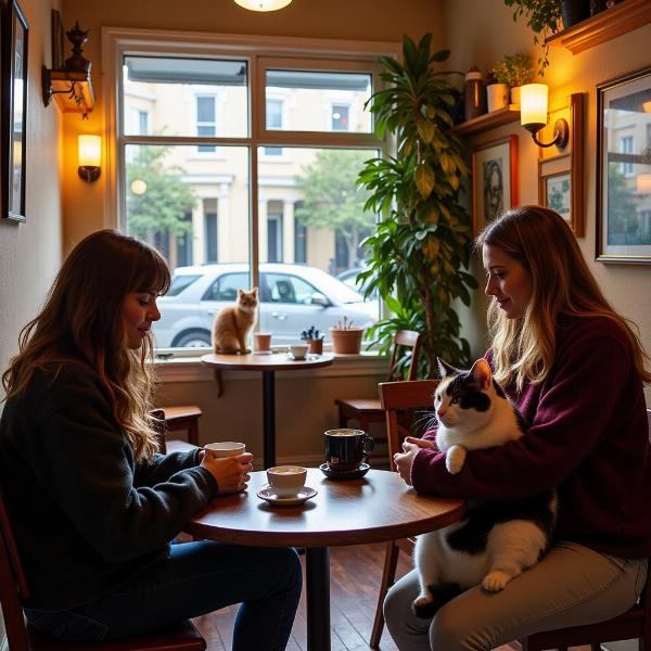 Café de Gatos en San Francisco