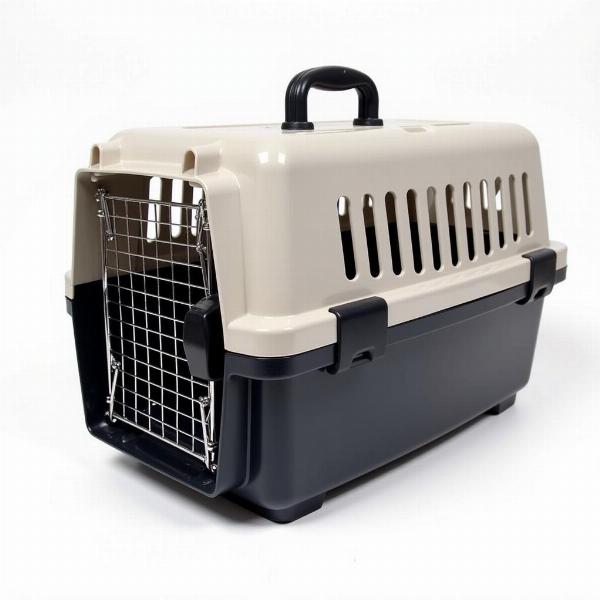 Caja transportadora rígida para gatos