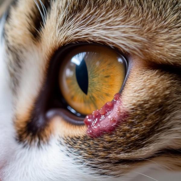 Síntomas de conjuntivitis en gatos