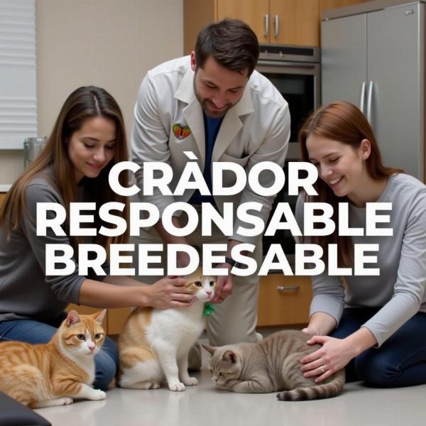 Criador de Gato Exótico Responsable