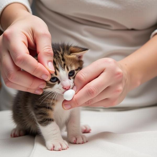 Cuidados del cordón umbilical en gatos