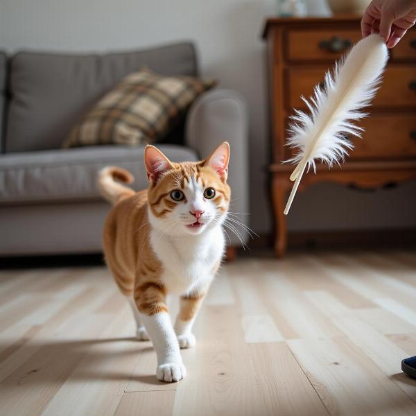 Enseñar a un gato a venir