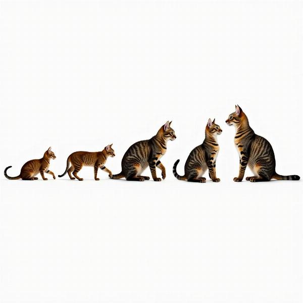 Evolución del Gato Doméstico desde el Felis Silvestris Lybica