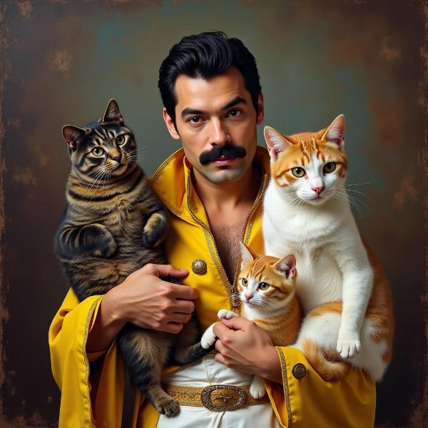 Freddie Mercury y el impacto de su amor por los gatos