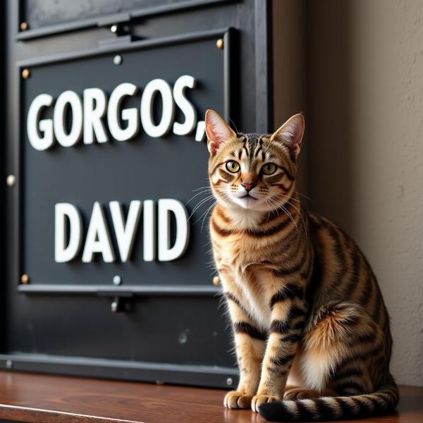 Gata de Gorgos, David: Una historia felina