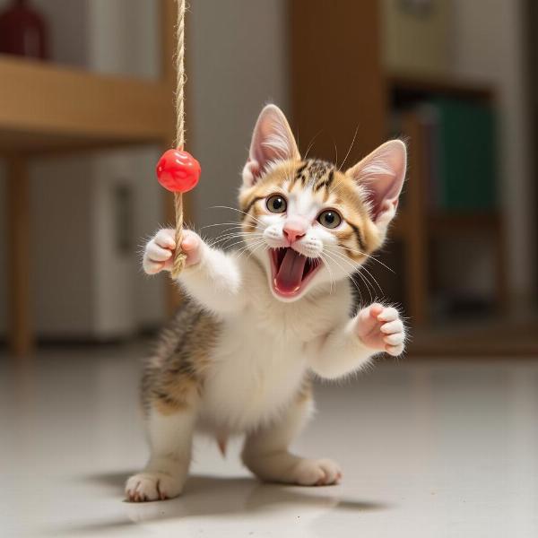 Gatito Jugando