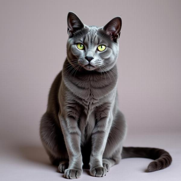 Razas de Gato Azul Ruso: Un Mundo de Elegancia y Misterio