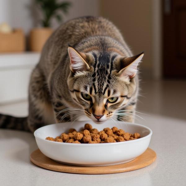 ¿Cuántas veces y qué cantidad debe comer un gato?