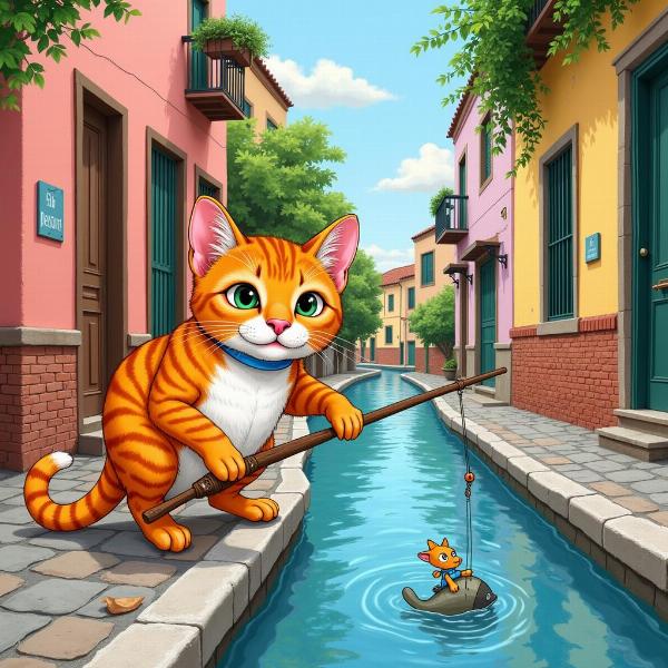 Descubriendo la Magia de «La Calle del Gato que Pesca»: Un Viaje Felino con María Elena Walsh