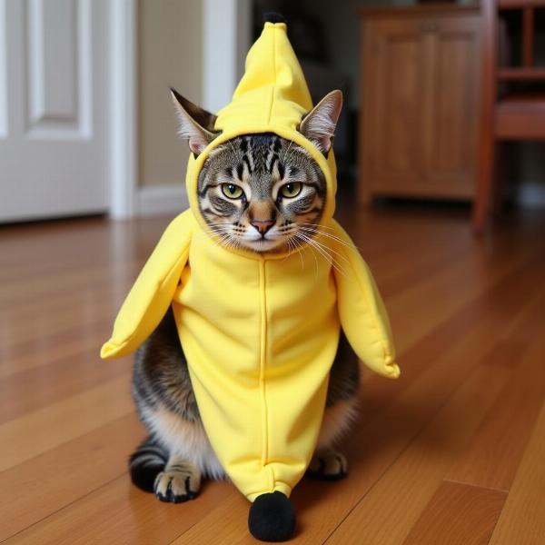 El fenómeno del gato vestido de banana: ¿Por qué nos encanta?