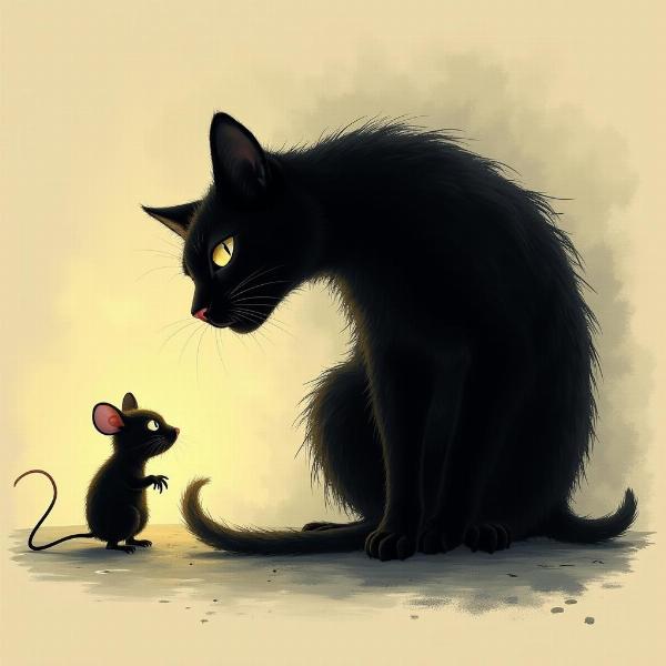 Simbolismo del gato y el ratón en el cine