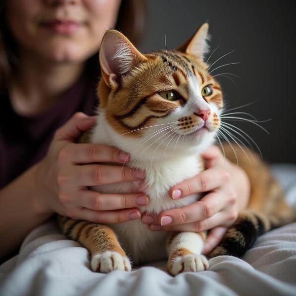 Ayudar a un gato en duelo: Consejos para brindar apoyo y consuelo.