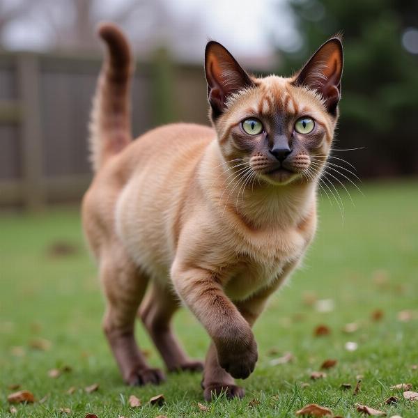 Gato abisinio, otra posible hermana de lenguas de gato