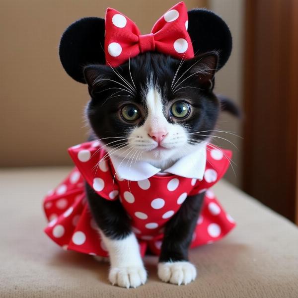 Nombre de gato Minnie Mouse