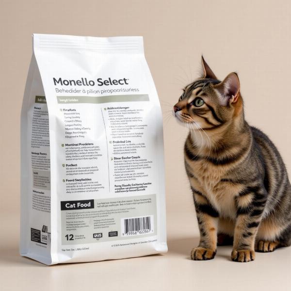 Ingredientes de Monello Select Gatos