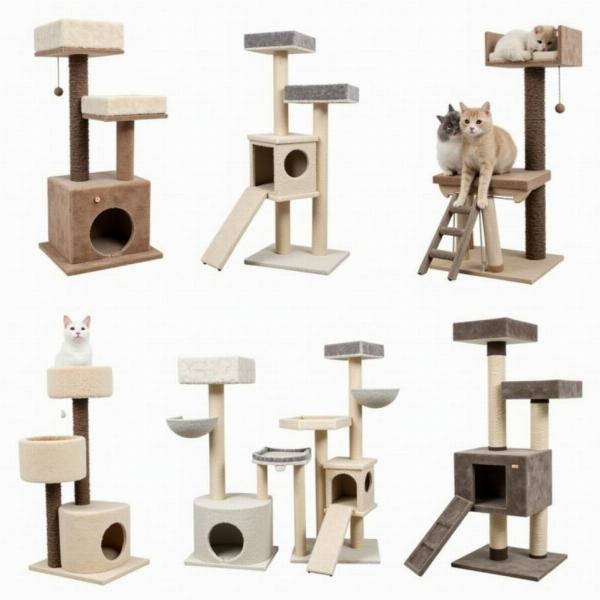 Variedad de parques para gatos en Leroy Merlin