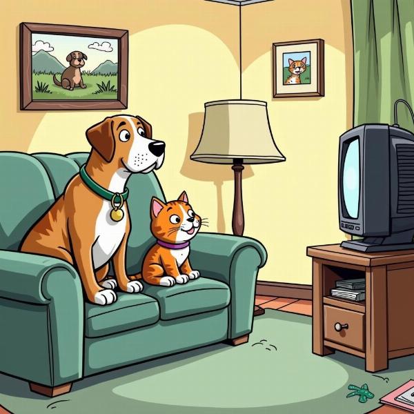 Perro y Gato Caricatura: Un Mundo de Ternura y Diversión