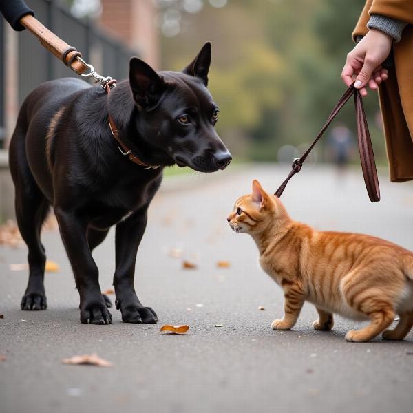 Perro y Gato Durmiendo Juntos: Introducción Gradual