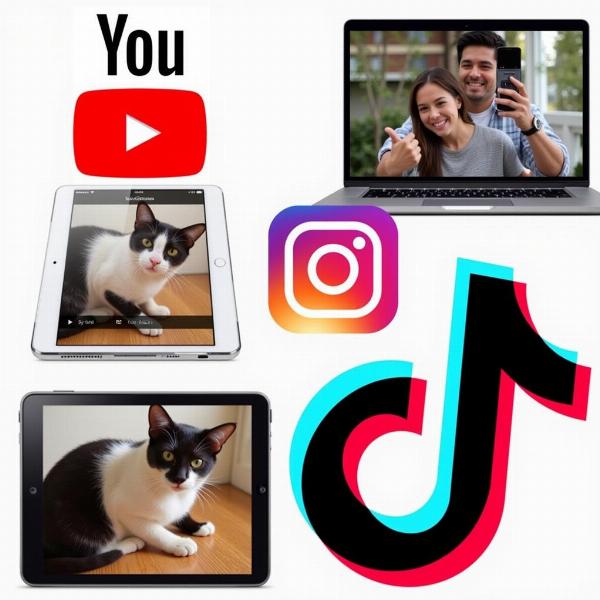 Plataformas de videos de gatos: YouTube, Instagram, TikTok