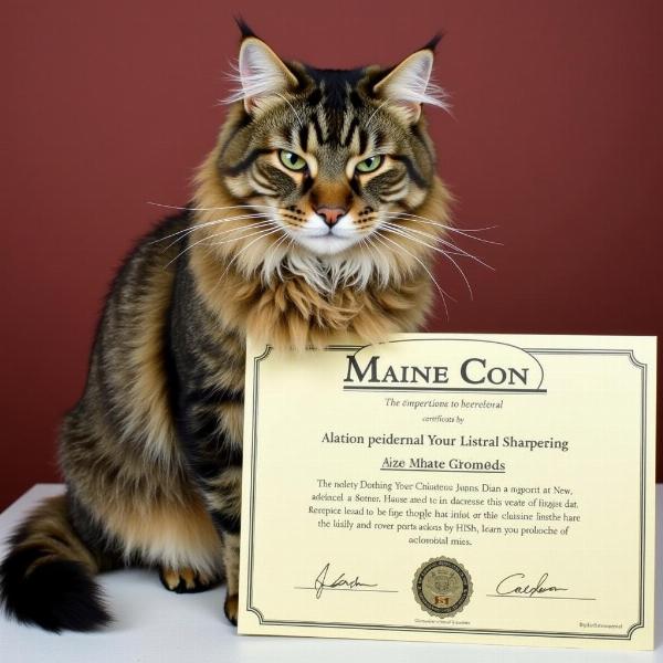 Precio Gato Maine Coon Pedigree