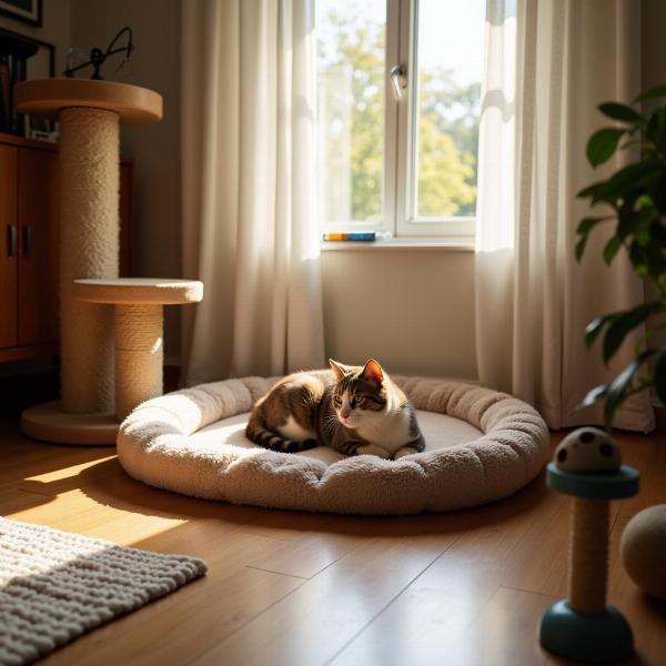 Preparando el hogar para un gato en Asturias