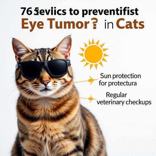 Prevención de tumor ocular en gatos