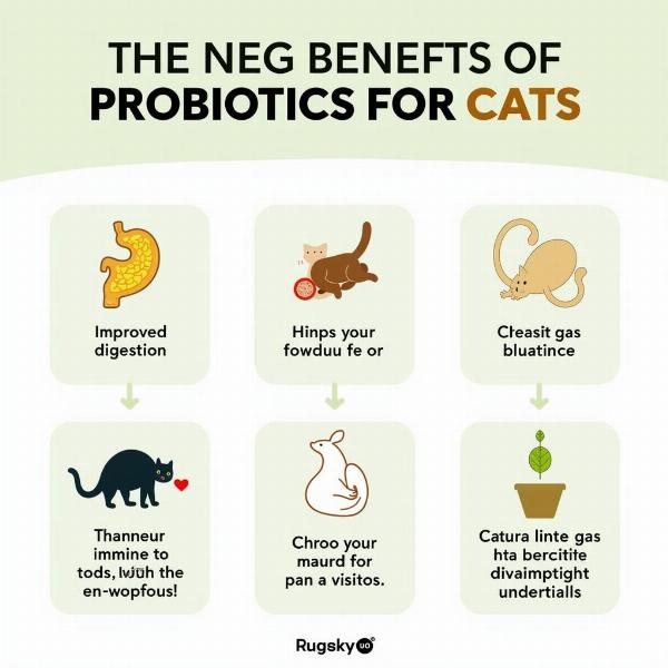 Beneficios de los probióticos para gatos