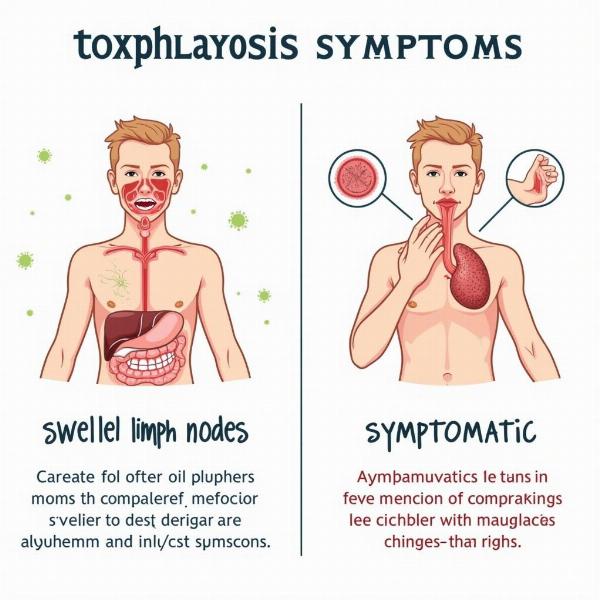 Síntomas de la toxoplasmosis