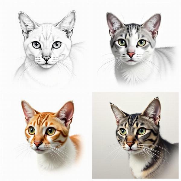 Fotos de dibujo de gato: Inspírate y plasma la belleza felina