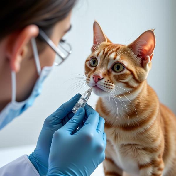 Tratamiento de la conjuntivitis en gatos